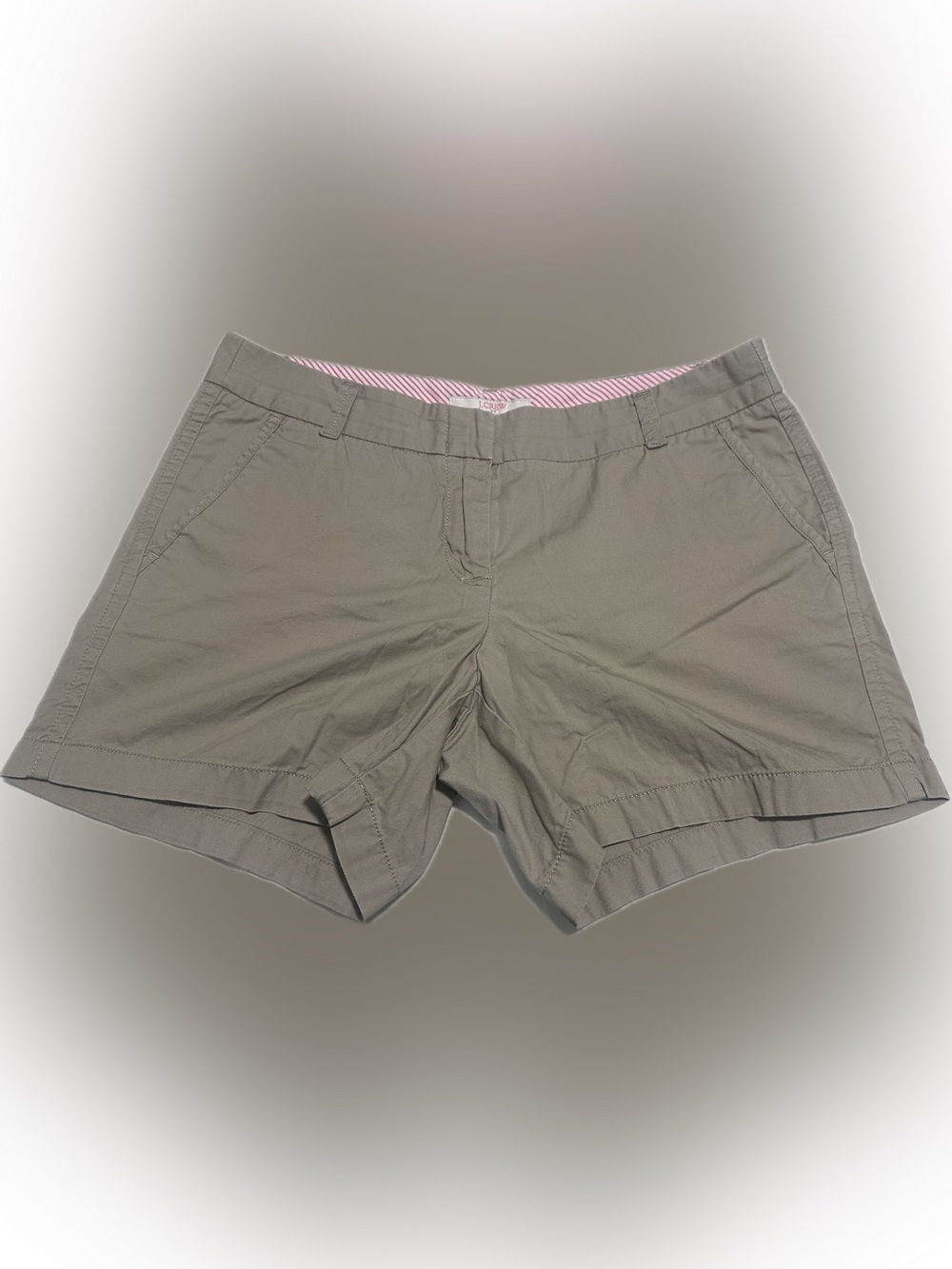 J. Crew Olive-Tone Cotton Shorts